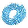 Electroplate Glass Beads Strands LS-EGLA-A044-T6mm-B08-3