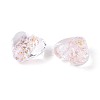 Handmade Foil Glass Beads FOIL-N029-09B-3