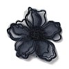 Lace Polyester Embroidery Organza Ornament Accessories PATC-WH0003-03B-1
