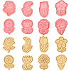 Valentine's Day PP Plastic Cookie Cutters DIY-HY0003-56B-1