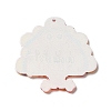 Thanksgiving Day Translucent Resin Pendants RESI-K019-10F-3