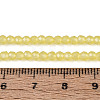 Imitation Jade Glass Beads Strands GLAA-T028-3mm-11J-2