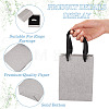 5Pcs Square Paper Jewelry Display Cases CON-TA0001-39A-02-5