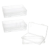 Transparent Plastic Bead Containers CON-FH0001-21B-1