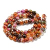 Natural Agate Beads Strands X-G-C082-A01-01-4