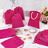  30Pcs Rectangle Velvet Drawstring Pouches TP-NB0001-61A-5