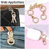 15Pcs 3 Styles Zinc Alloy Spring Gate Rings FIND-CJ0004-77-7