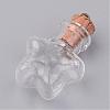 Glass Bottle Pendants PALLOY-JF00247-2