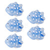 5Pcs Handmade Porcelain Beads PORC-TADJ0001-05A-1