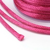 Nylon Satin Rattail Cords NWIR-L006-1mm-33-3