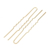 Brass Hair Fork Findings KK-H298-01A-4