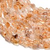 Heated Natural Citrine Beads Strands G-D108-A03-03-3