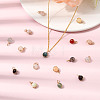 32Pcs 16 Styles Natural & Synthetic Gemstone Pendants PALLOY-SW00089-4