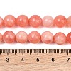 Natural Dyed White Jade Beads Strands GG-CBAEB22-B01-8mm-13-4