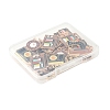 25Pcs 5 Styles Alloy Enamel Pendants ENAM-FS0003-14-6