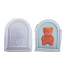 Door with Bear DIY Candle Silicone Molds CAND-PW0001-050-1