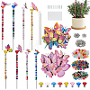 DIY Beaded Garden Stake Kit DIY-OC0015-63-1