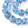 Handmade Lampwork Beads Strands LAMP-Q041-08C-3