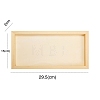 Unfinished Blank Wooden Clay Photo Frame PW-WG449CF-07-1