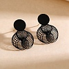 Alloy Stud Dangle Earrings WG62864-01-1