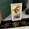 Carved Wooden Tarot Card Stand Holder DIY-WH0356-013-3
