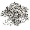 Tibetan Style Alloy Puppy Pendants TIBEP-MSMC021-17AS-2