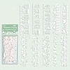 10pcs Retro Scrapbook Lace Paper PW-WGD198C-04-1