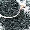 Transparent Inside Colours Glass Seed Beads X1-SEED-A032-04R-1
