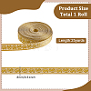 10 Yards Ethnic Style Embroidery Polyester Ribbons OCOR-ME0001-95-2