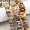 Natural Grey Agate Beads Strands G-A302-A02-01-1