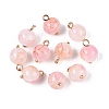 Alloy Glass Pendants GLAA-P080-04G-11-1