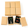 Rectangle Cardboard Paper Jewelry Box CON-TAC0015-01C-1