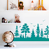US 1 Set Forest Theme PET Hollow Out Drawing Painting Stencils DIY-MA0001-42A-7