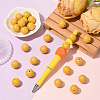 30Pcs Round Silicone Beads SIL-SZ0004-23D-4