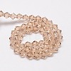 Imitate Austrian Crystal Bicone Glass Beads Strands LS-GLAA-F029-4x4mm-12-2