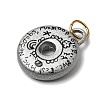 Printing 304 Stainless Steel Pendants STAS-K304-08C-G-2