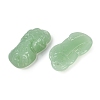 Spray Painted Imitation Jade Glass Beads GLAA-Z007-01H-2