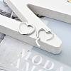 925 Sterling Silver Hoop Earrings EJEW-R001-01S-3