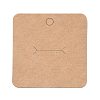 Blank Kraft Paper Finger Rings Display Cards X-CDIS-G005-02-1