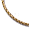 Polyester Cord Braided Bracelet Makings MAK-Z003-01P-2