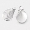 Shell 316 Surgical Stainless Steel Filigree Charms X-STAS-M258-13-2
