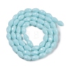 Opaque Solid Color Beads Strands EGLA-N013-P4mm-D11-2