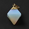 Opalite Pendants G-P474-03G-01-3