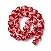 Glass Enamel Beads GLAA-Q125-01C-2