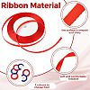 8Rolls 3 Colors Single Face Satin Ribbon OCOR-FS0001-08-2