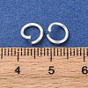 Brass Open Jump Rings KK-G604-08S-03-4