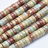 Natural Aqua Terra Jasper Beads Strands G-E444-17-8mm-1