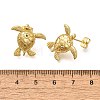 Brass Stud Earrings EJEW-B118-01G-5