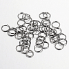 Iron Open Jump Rings IFIN-A018-8mm-B-1