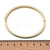 304 Stainless Steel Enamel Hinged Cuff Bangles for Women SA-CBAC920-15G-01G-5